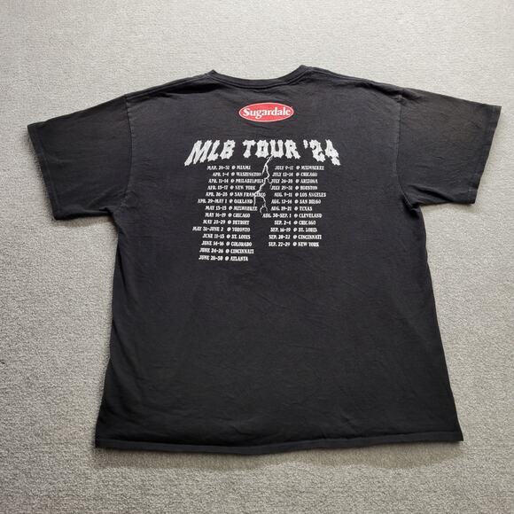 Delta Pro Weight Pittsburgh Pirates 2024 MLB Tour Band Style Tee Men’s Large - Picture 2 of 5